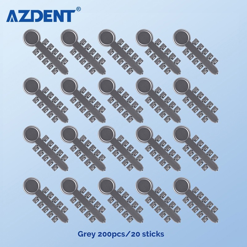 200pcs Dental Orthodontic Wire Bracket Rotation Occur Wedges Rubber High Elastic
