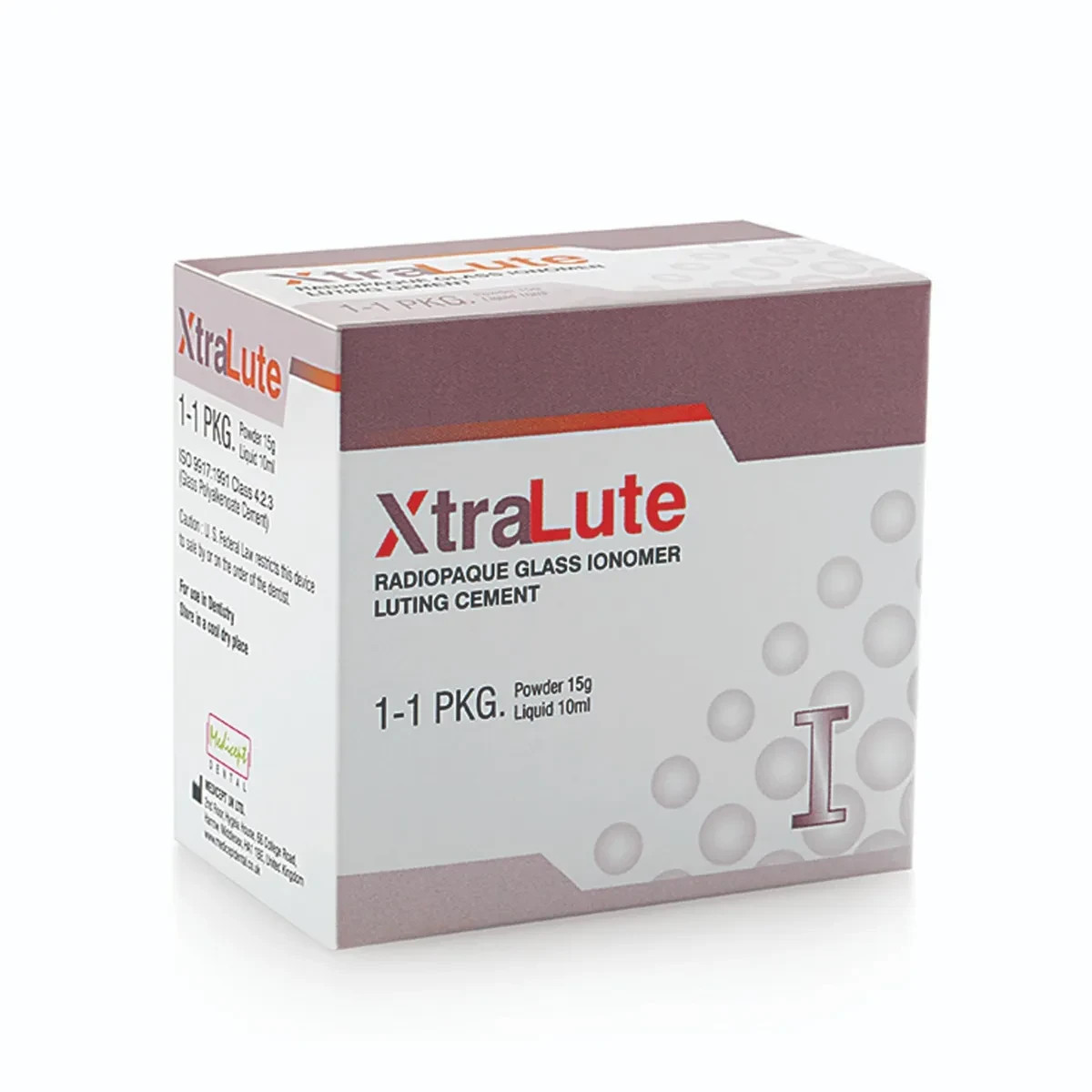 Medicept XtraLute Dental Radiopaque GIC Made In United Kingdom