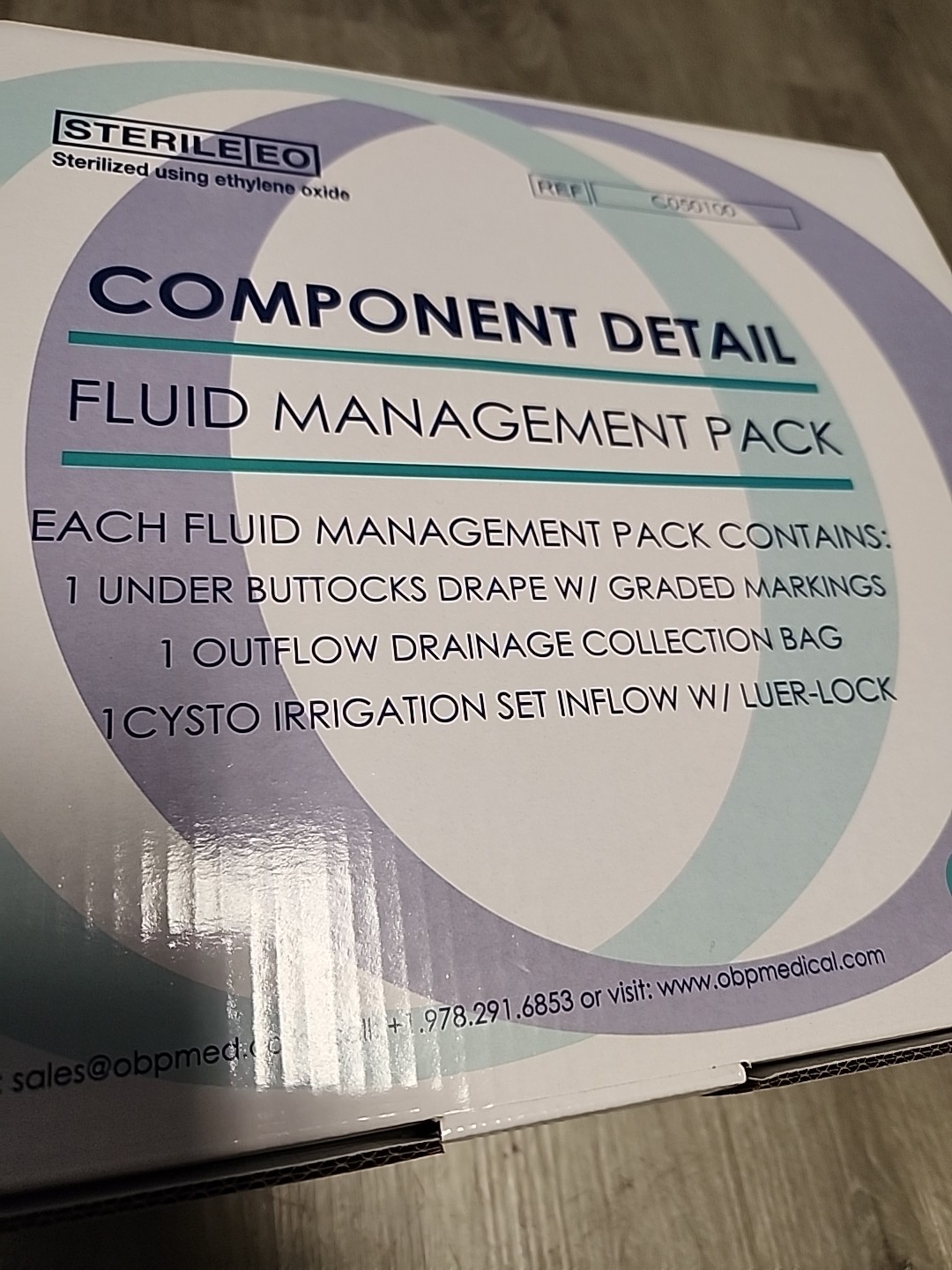 Complete OBP Medical Fluid Management Pack Sterile C050100