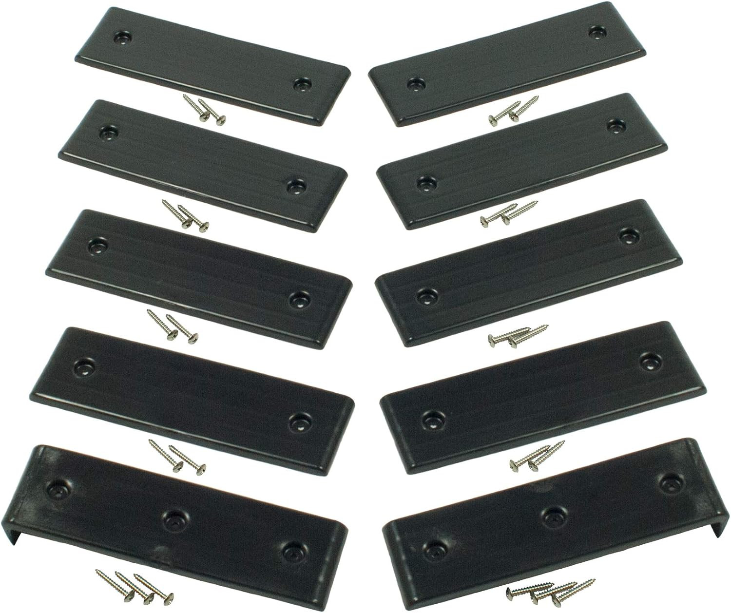 E-Z Slide Boat Trailer Slides and Bunkenders for 4” Bunks – in Black or White