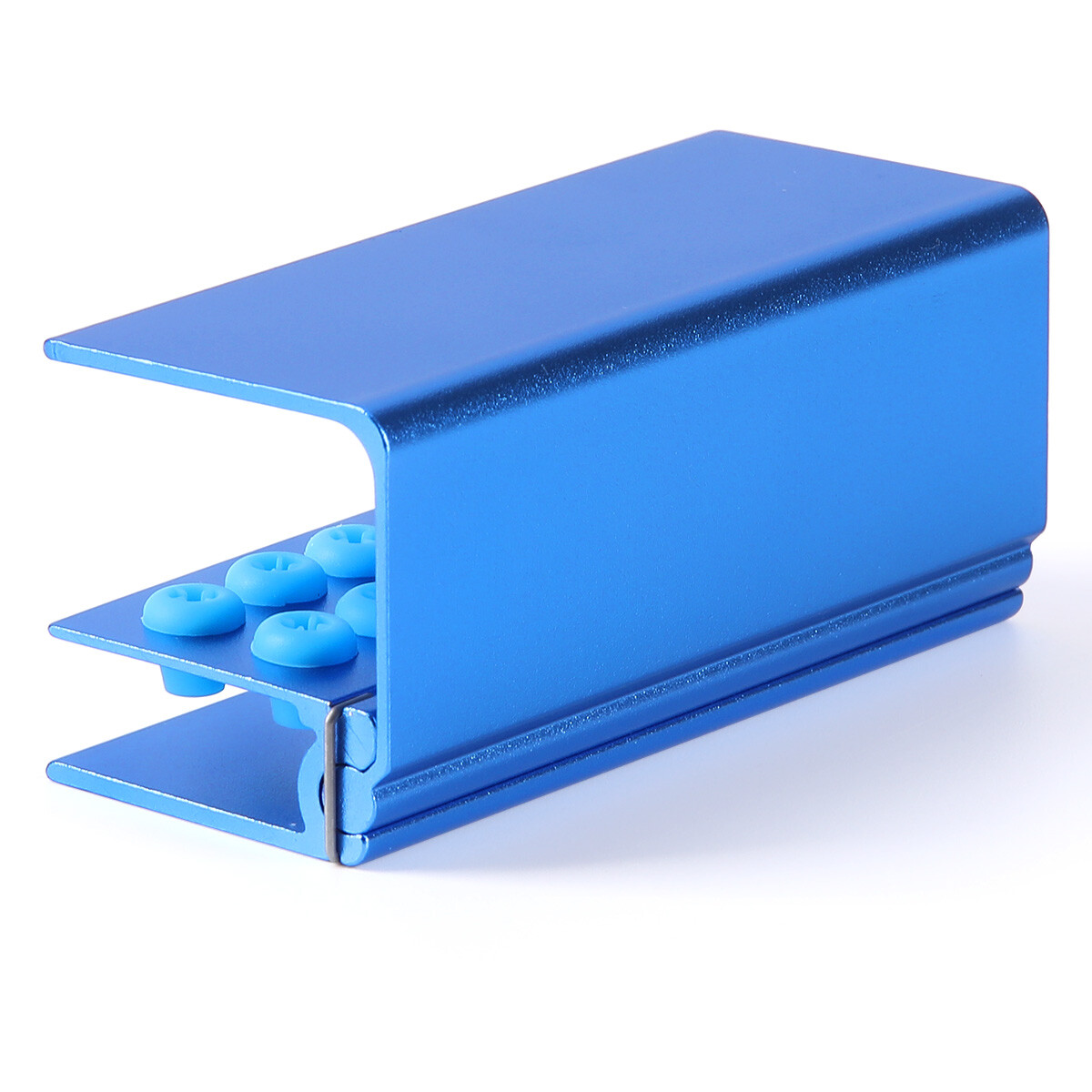 Dental Bur Box Burs Autoclave Holder 16 Silicon Holes With Silicon For FG RA Bur