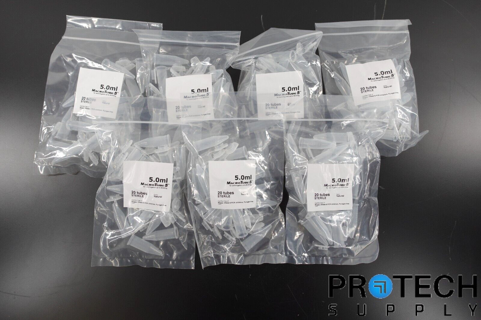 (Qty 140) MacroTube 5ml Sterile Tubes NEW
