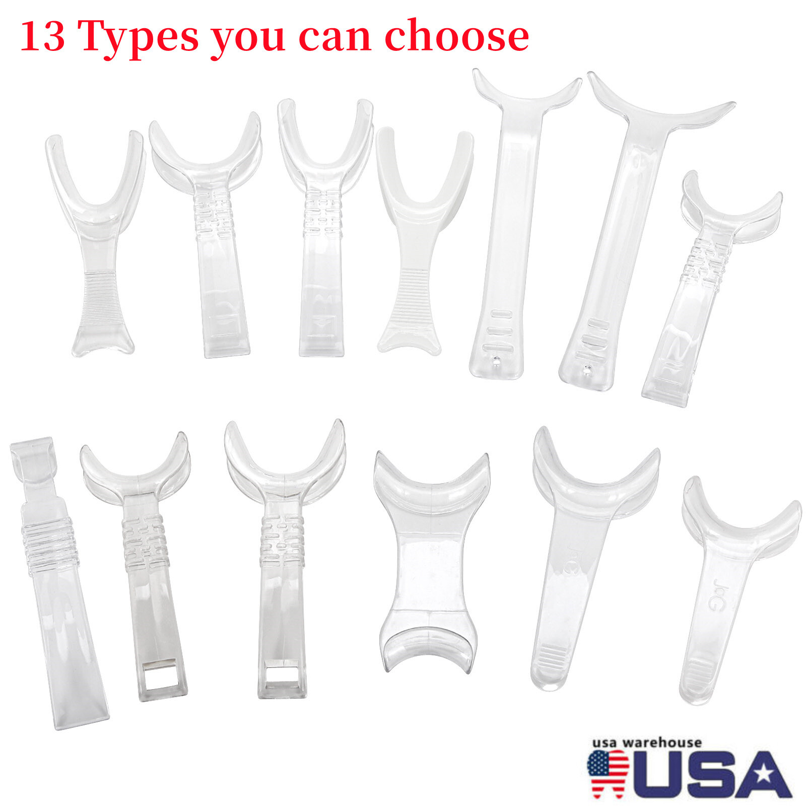 Orthodontic Dental Lip Retractor Expander Transparent Photography Cheek Opener