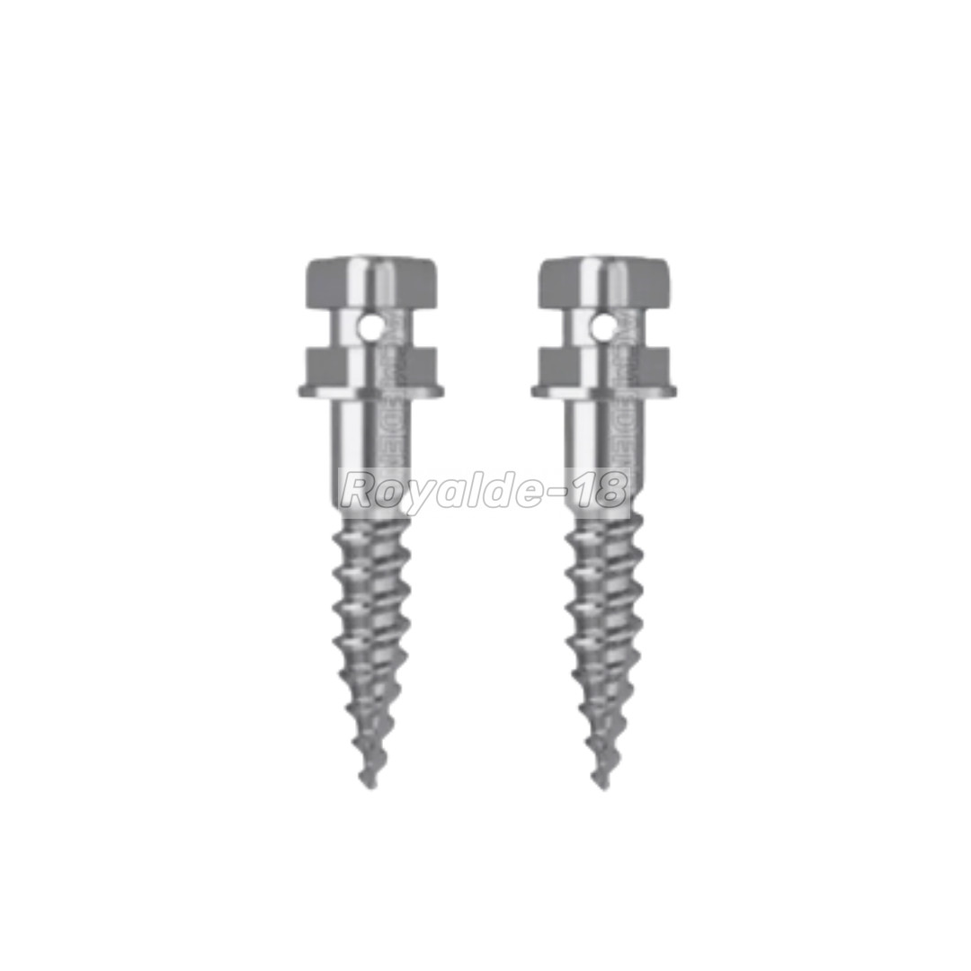 Dental Orthodontic Triangle Cap Mini Screw Micro Bone Titanium Screwdriver Rod