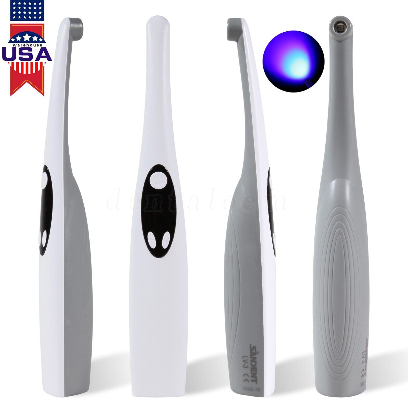 Dental Estilo Woodpecker Lampara /Fotocurado con Sistema de Blanqueamien