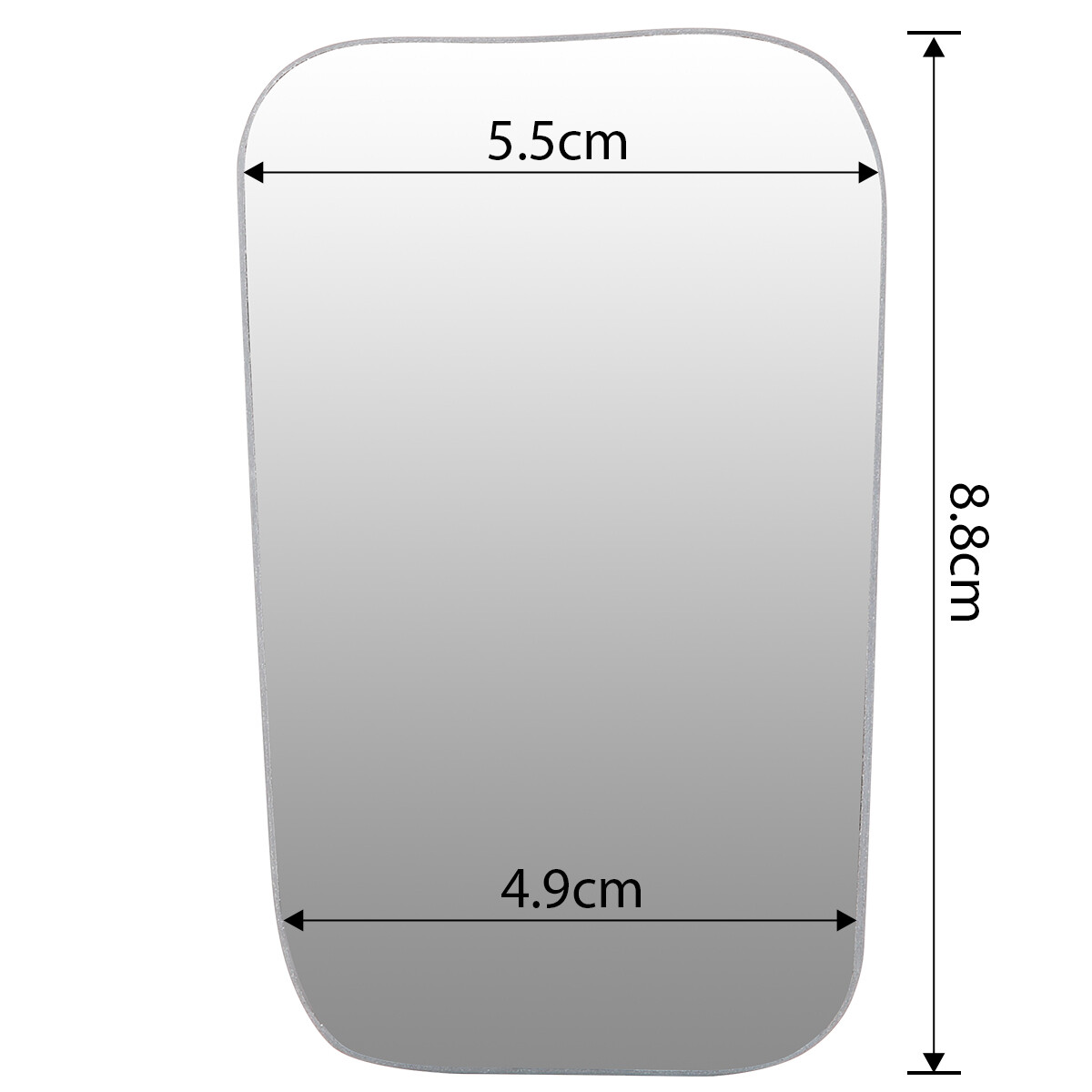Dental Double-Sided Glass Photography Mirrors Ortho Intraoral Photo Reflector
