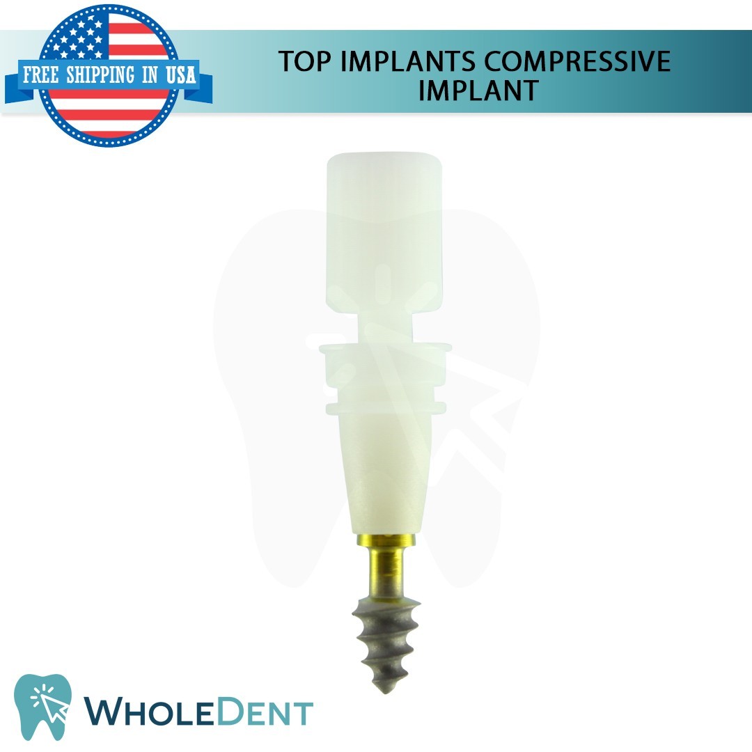 X5 Dental Compressive Monoblock Fixture Titanium Sterile SLA Surface Dentistry
