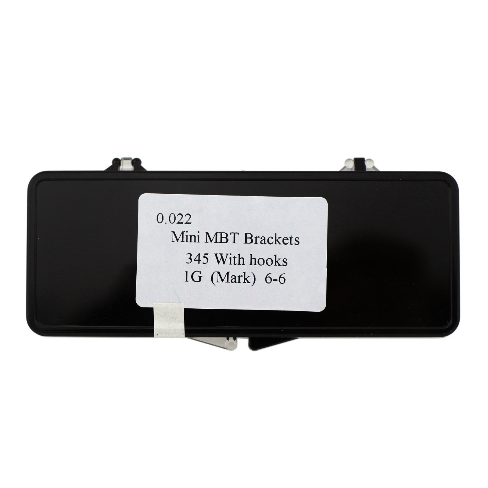 Orthodontic Mini Roth Brackets Laser Mark Dental Metal MIM MBT 022 345HK 6-6