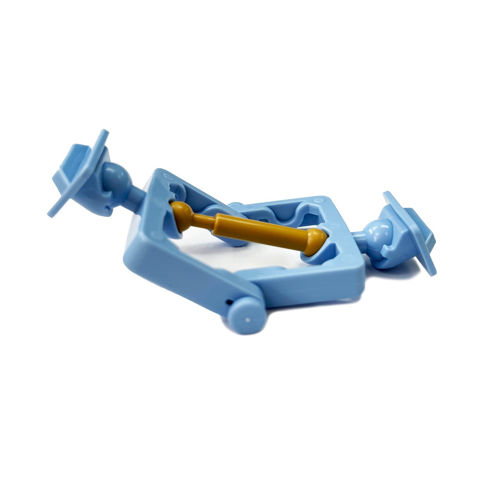 Dental Lab Disposable Articulator Plastic – Baby Blue – 100 Sets – NEW COLOR!!