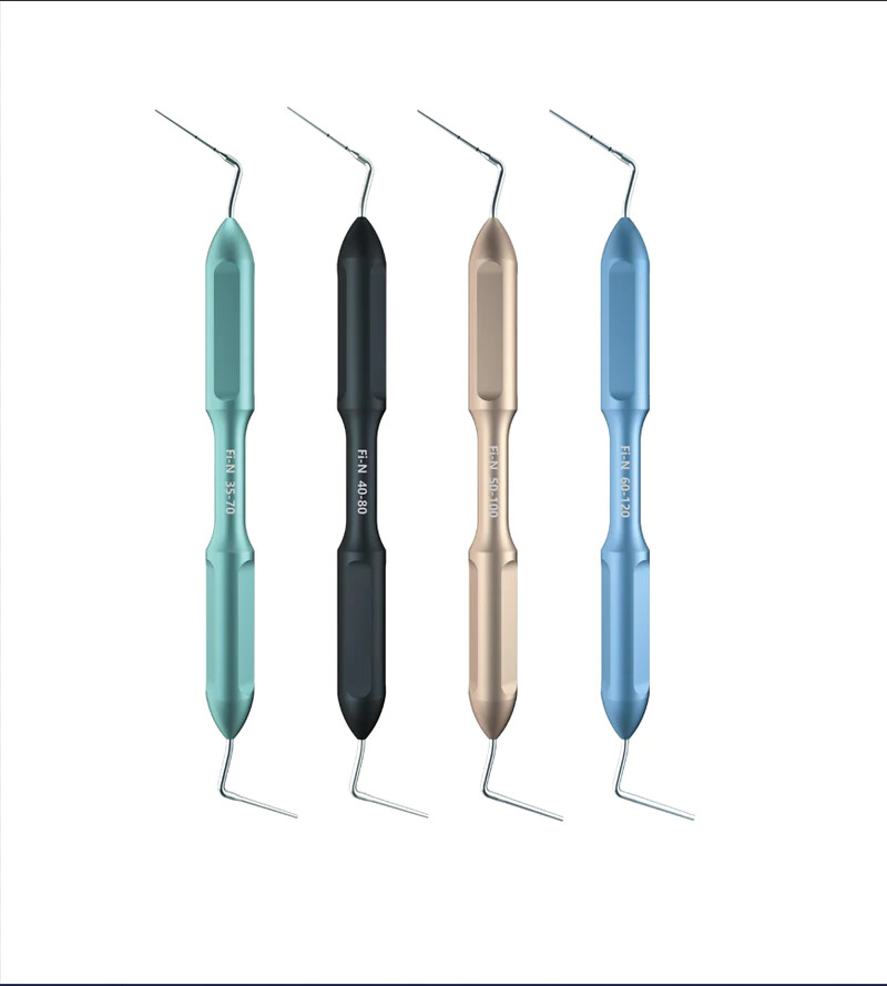Endodontics Fi-N Condenser Hand Plugger Kit Obturation Hand Pluggers By Vakker