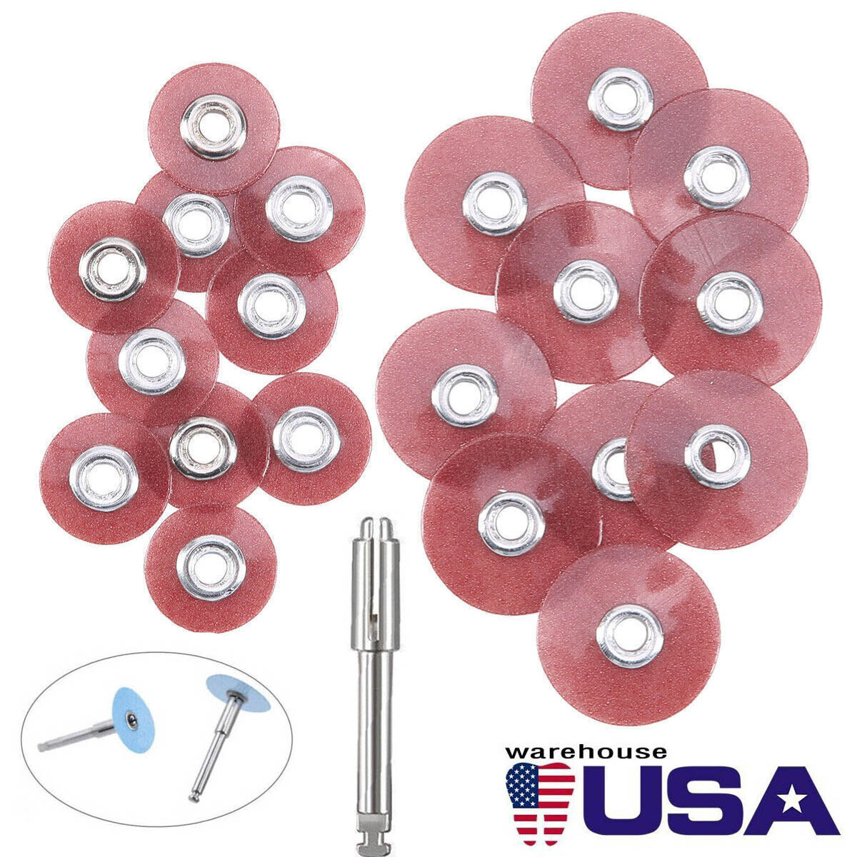 Dental soflex Discs Composite finishing polishing discs coarse 12.7mm/9.5mm