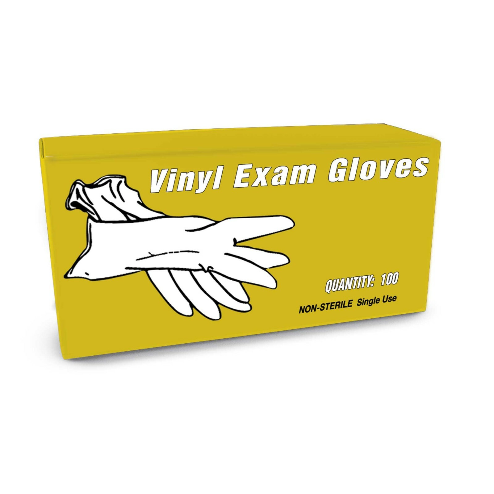 General Purpose Vinyl Gloves, Small, 100/Box