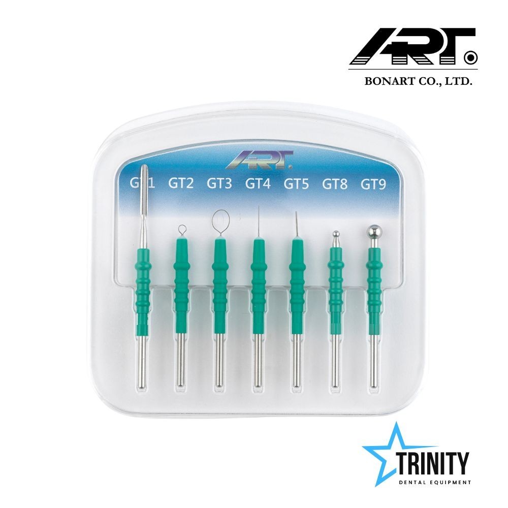 BONART ELECTRODE SET OF 7 TIPS FOR THE ART-E1 GREEN SET