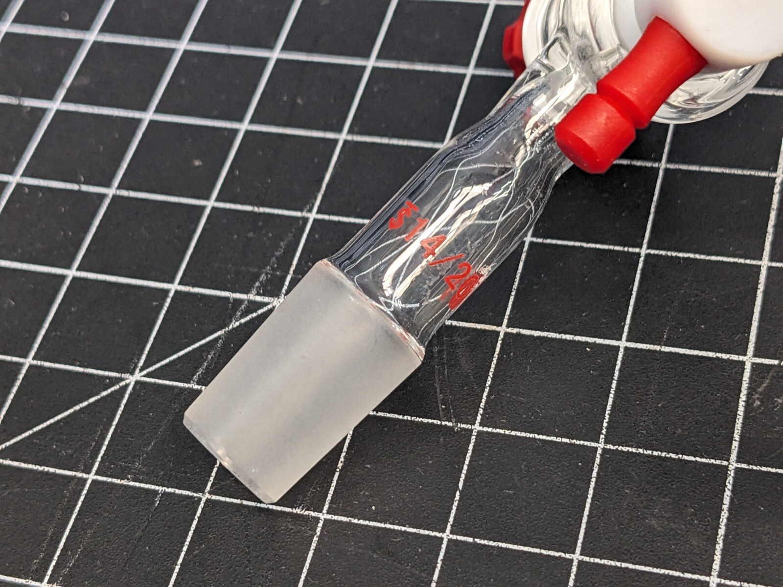 LOT Synthware Pyrex Vacuum Take-Off Valve Stopcock Adapters 14/20 15/25 19/22