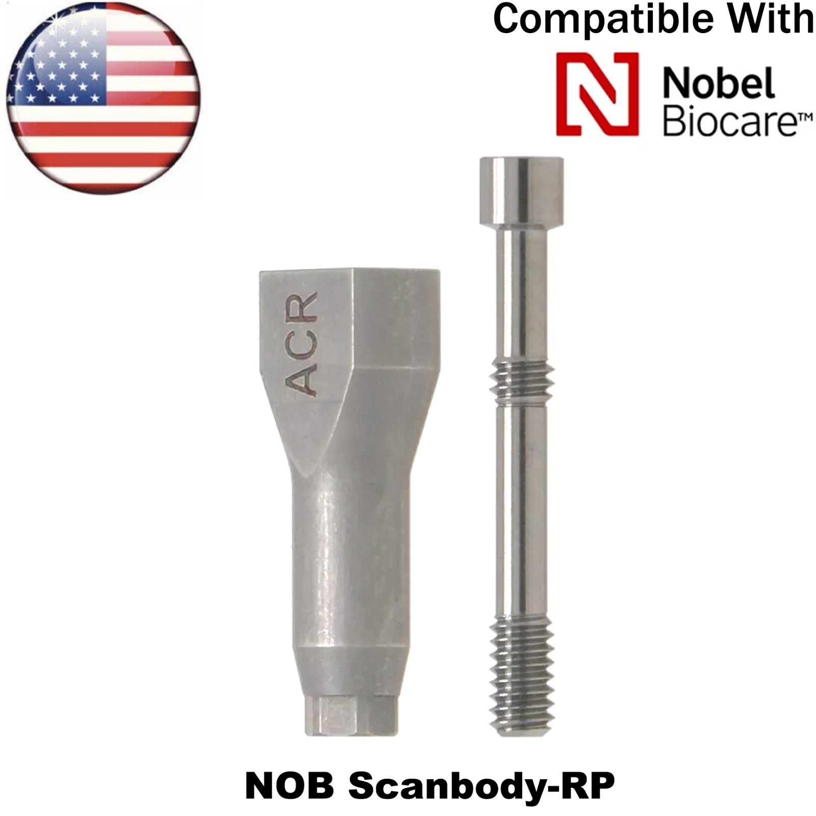 US Dental CAD/CAM Implant Scan Body Fit Hiossen Oss Nobel Biocare Straumann ITI