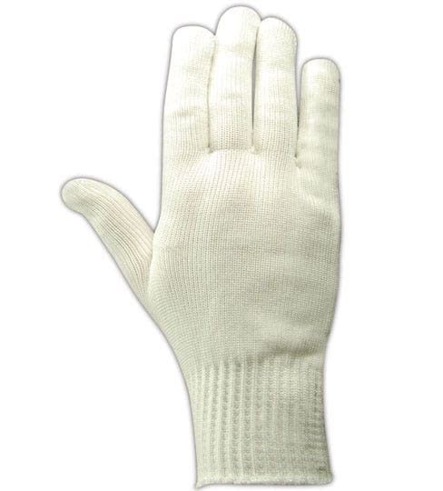 Magid Knitmaster 13Ny Nylon Glove Knit Wrist Cuff 9.5 Length Large 24 Pair