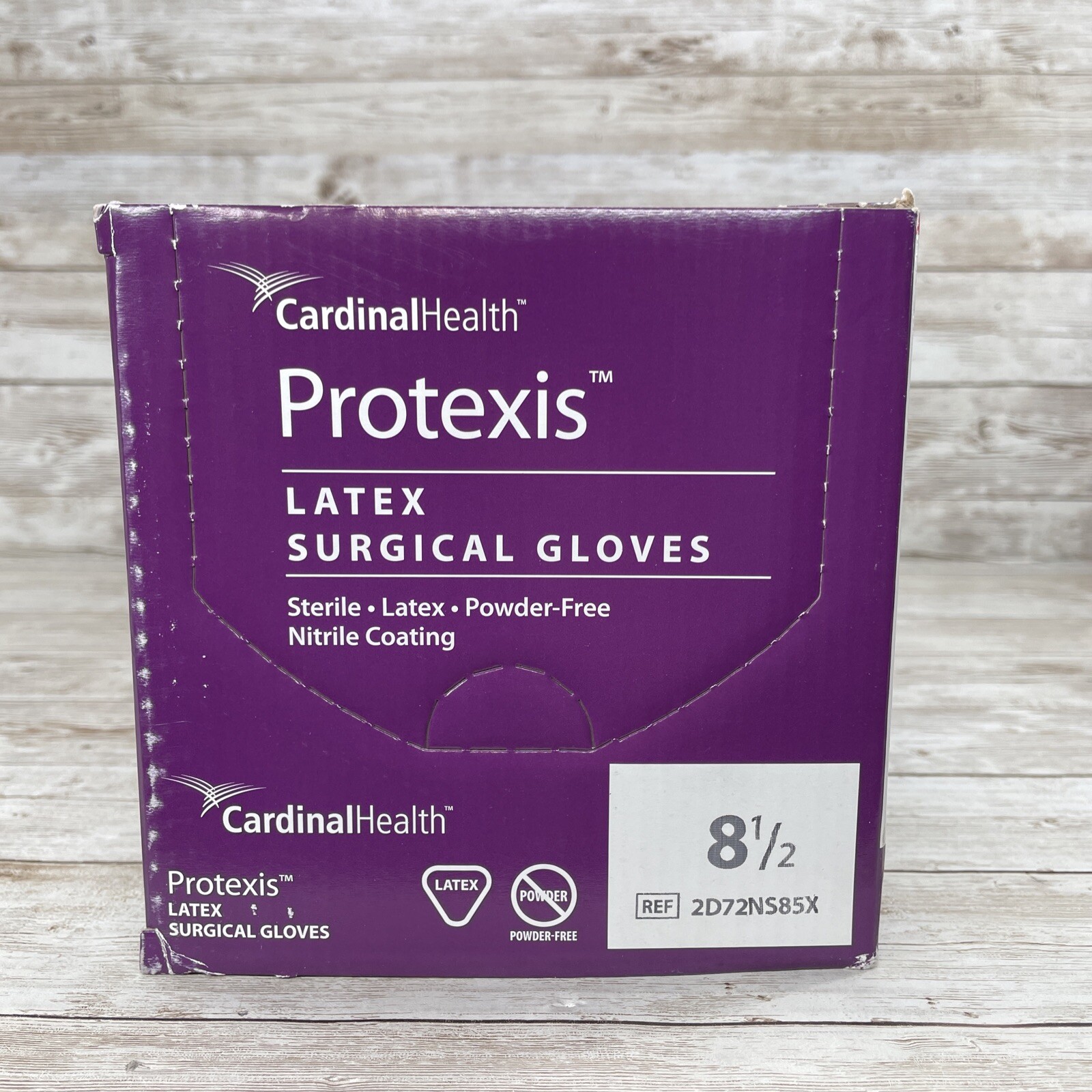 1 Box Cardinal Health Protexis Latex Surgical Gloves Sterile, Size 8.5 See Pics