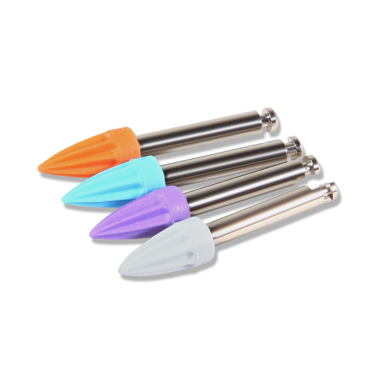 100PCS Prophy Cup Latch Type RUBBER DENTAL TOOTH POLISHING CUP Tapered shape