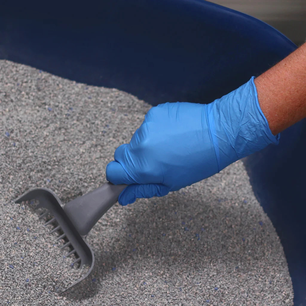Blue Disposable Nitrile Examination Gloves Powder & Latex Free 3.5mil Size M-2XL