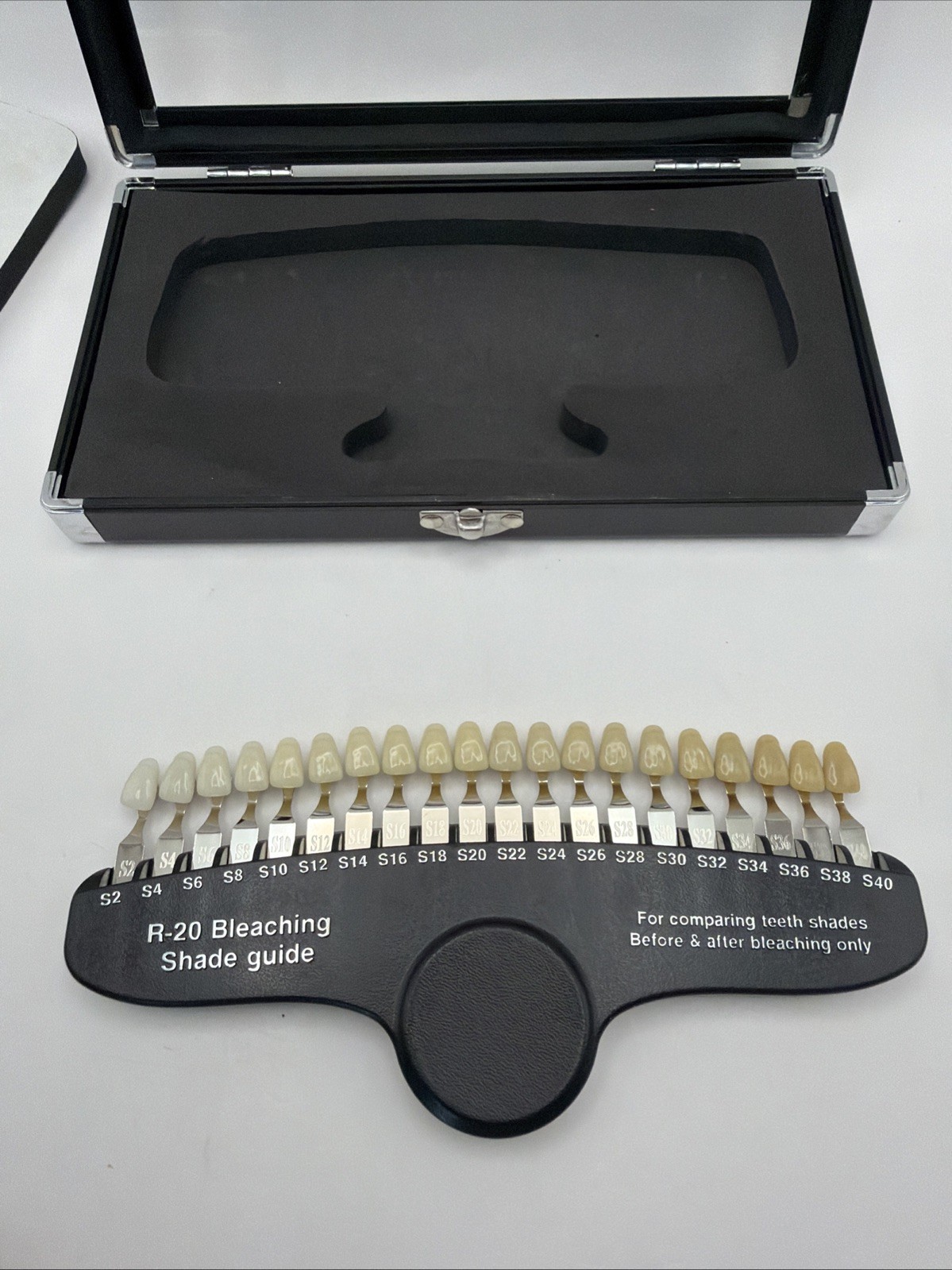 R-20 Bleaching Shade Guide Dental Teeth Whitening Shade Guide