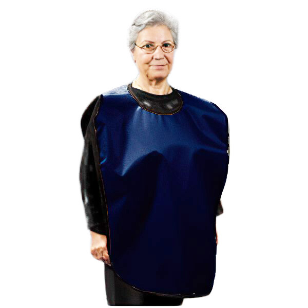Palmero 23-ROYAL Pano 3/4 Deluxe X-Ray .3mm Dual Lead Apron 22 1/2″ x 30″ Blue
