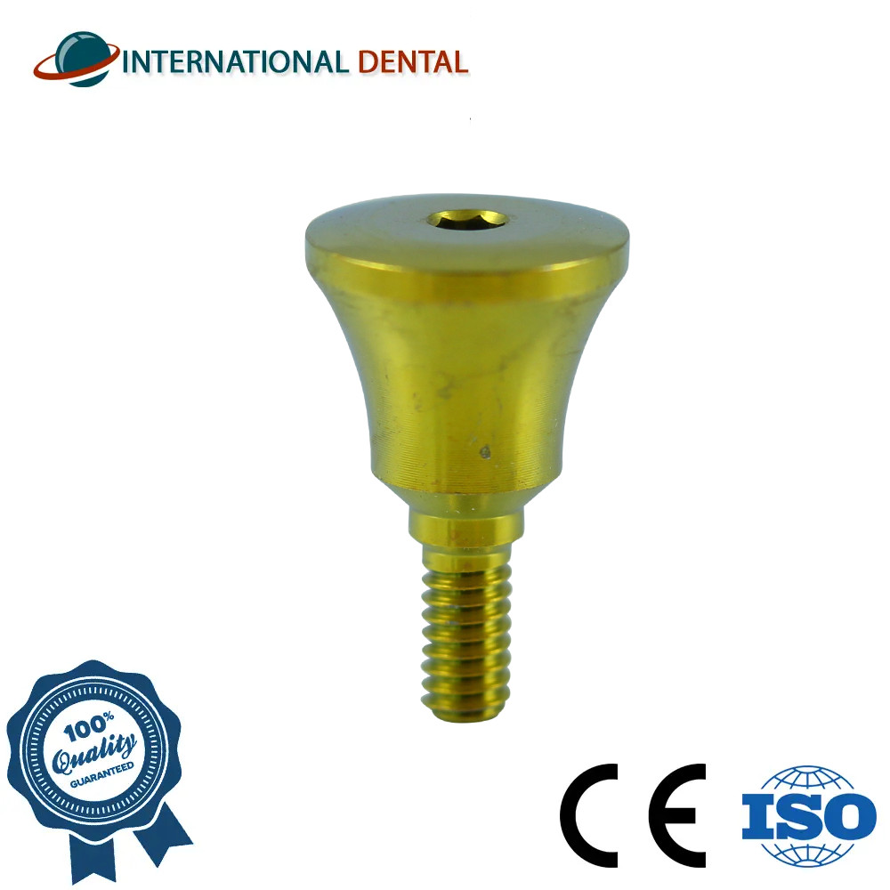 5x Dental Titanium Concave Anatomic Healing Cap Ø6.3 – Extra Wide Int Hex 2.42mm