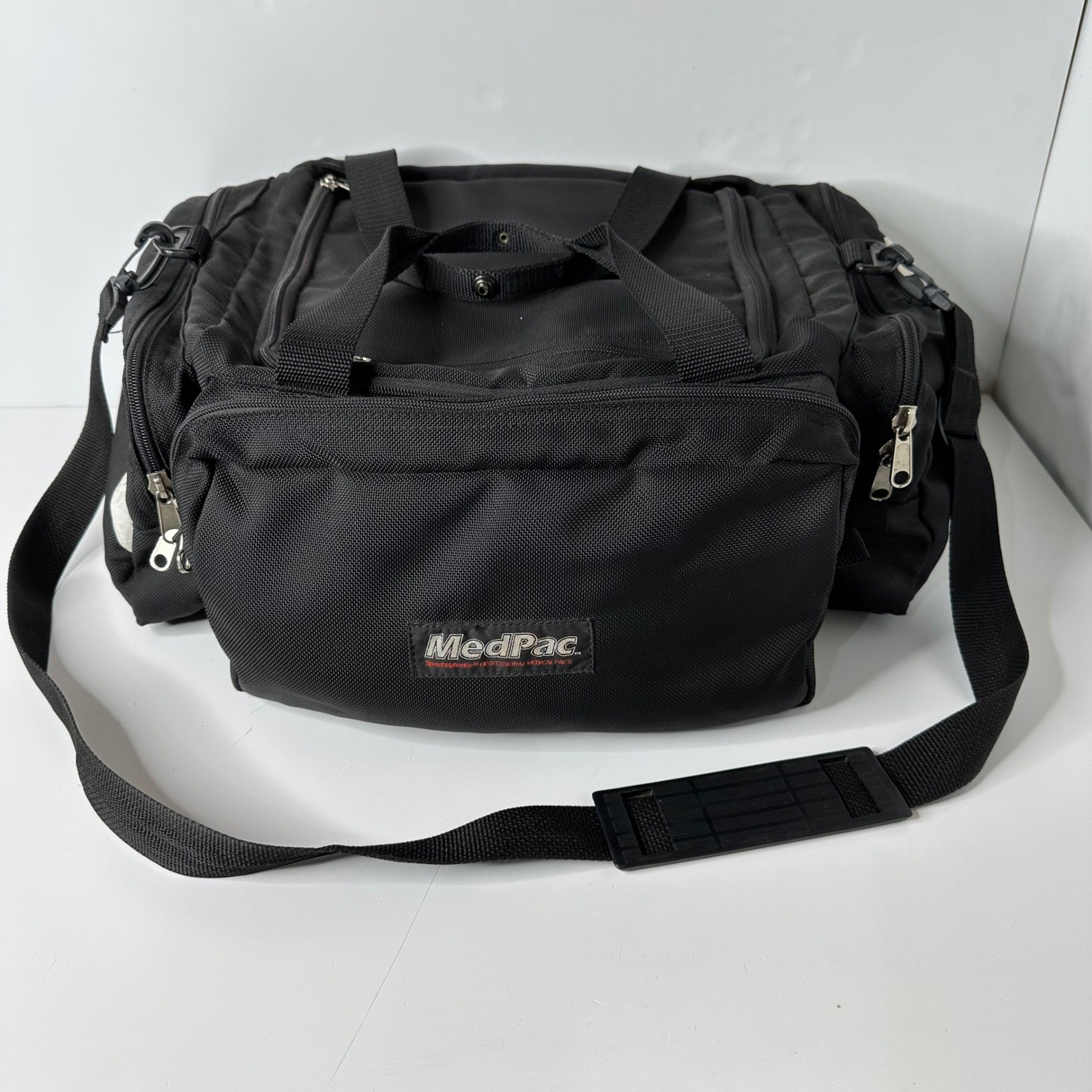 MedPac Black Ballistic Nylon Professional Field Medic Bag Athletic Trainer USA