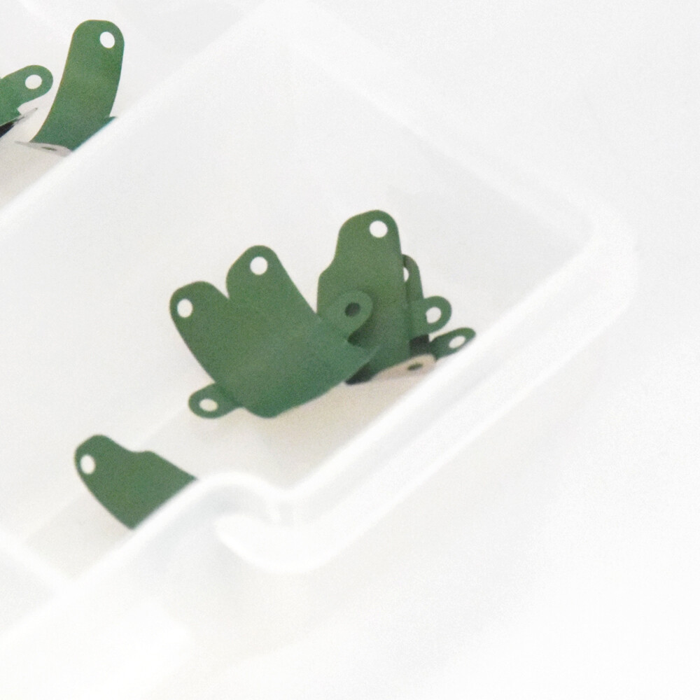 Dental Matrix Bands Sectional Contoured Non-Stick Metal Matrices Ring Clamp