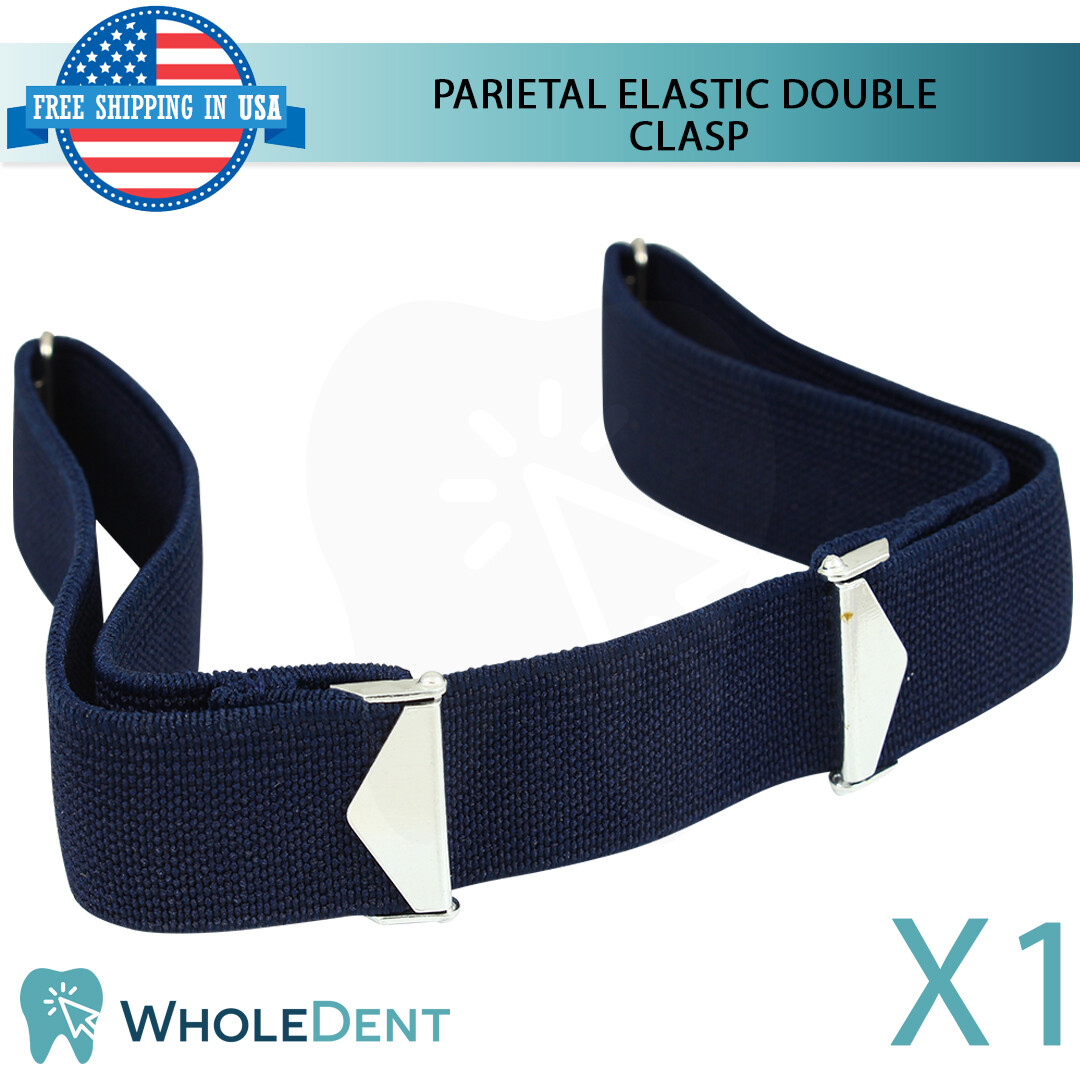 Orthodontic Dental One Size Parietal Elastic Double Clasp Low Traction Morelli