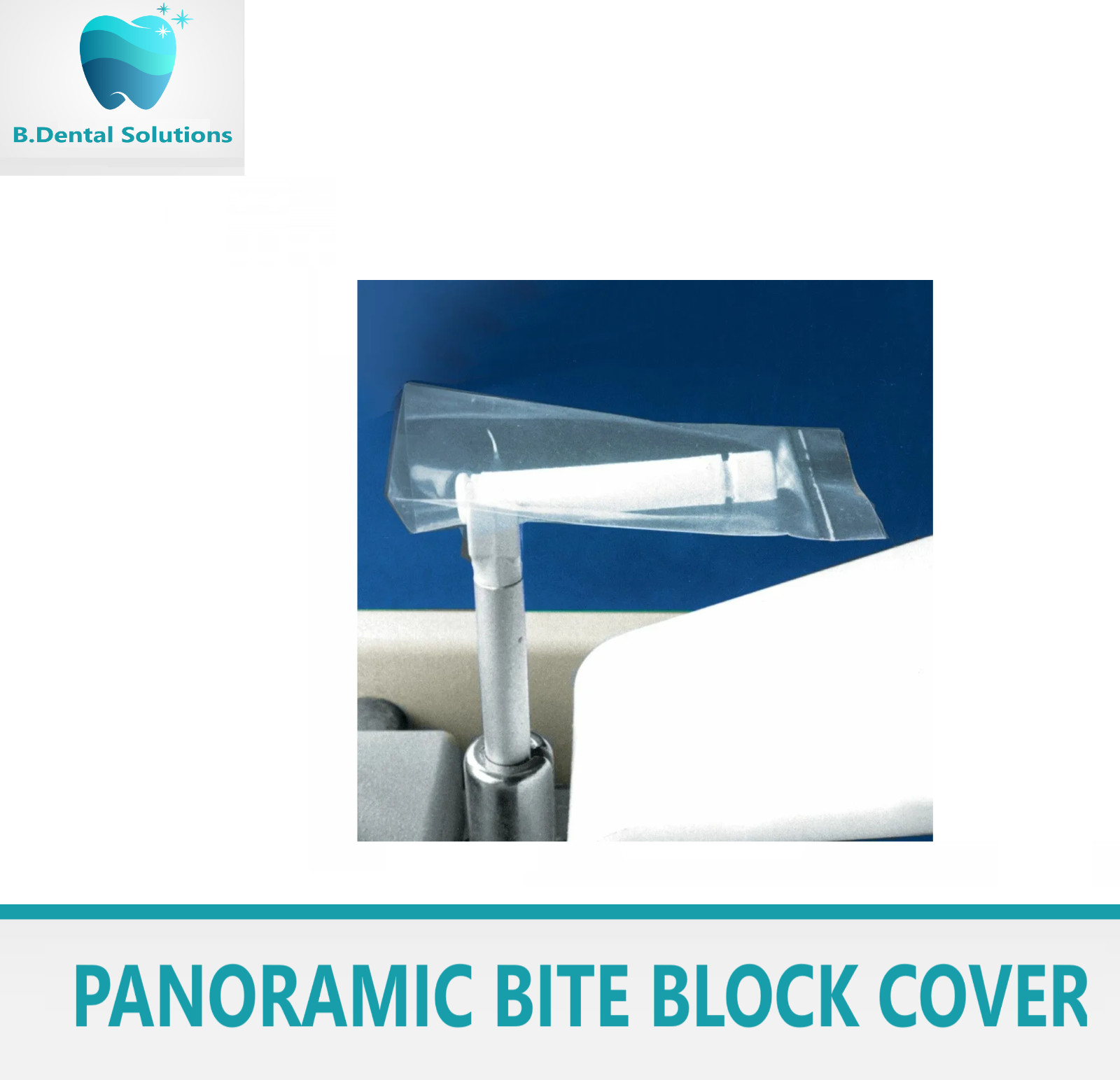 Panoramic Bite Block Covers for pano x-ray and Siemens 1″W X 2″L 1000/Box #1850