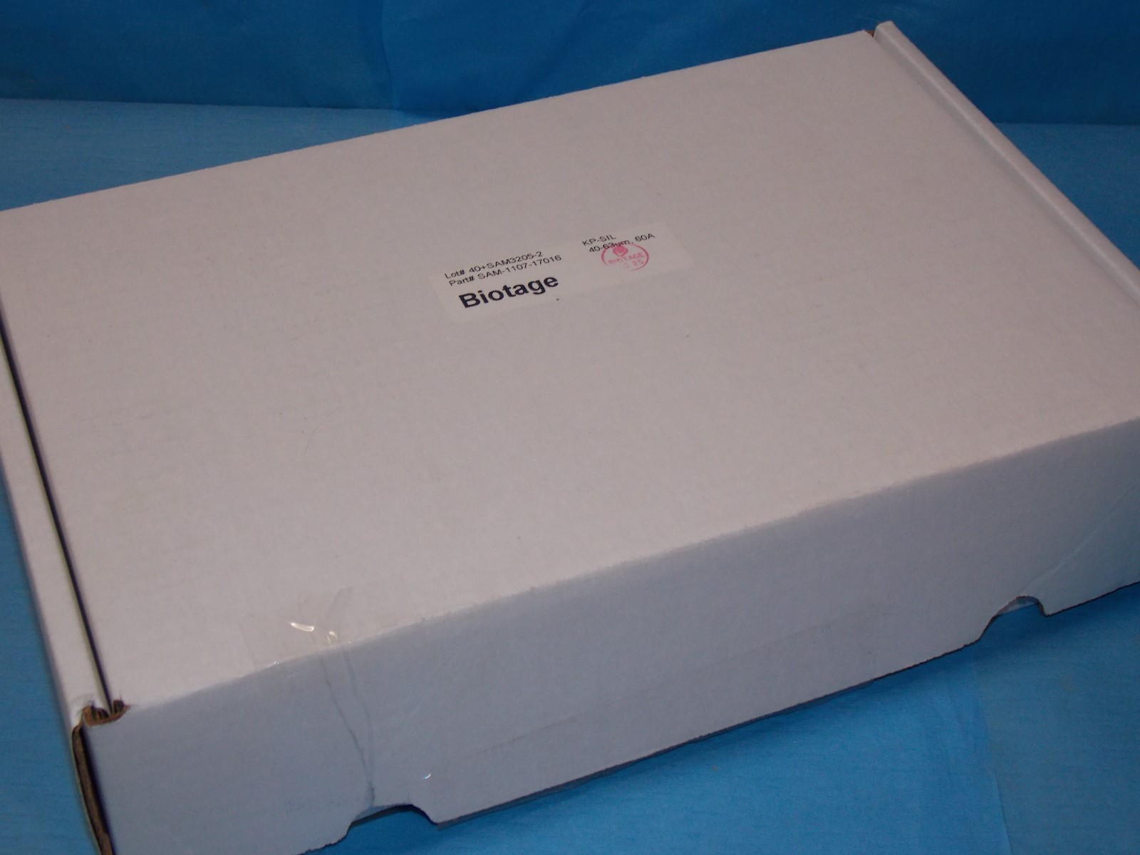 BIOTAGE FLASH COLUMNS & CARTRIDGES SAM-1107-17016 40-63UM BOX OF 20 NEW