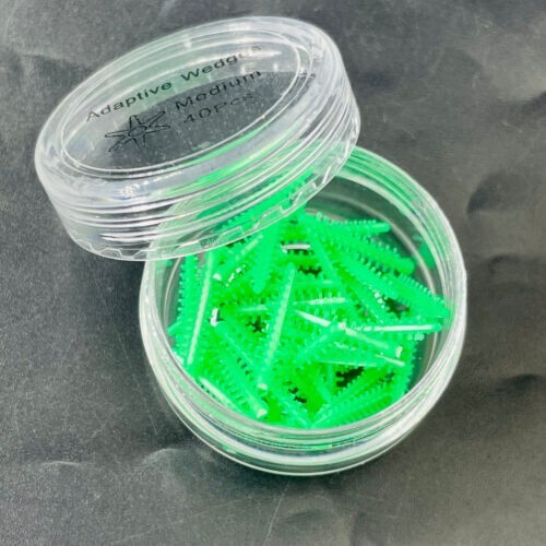 40pcs Silicone Dental Adaptive Interdental Wedge Matrice Matrix Elastic Wedges