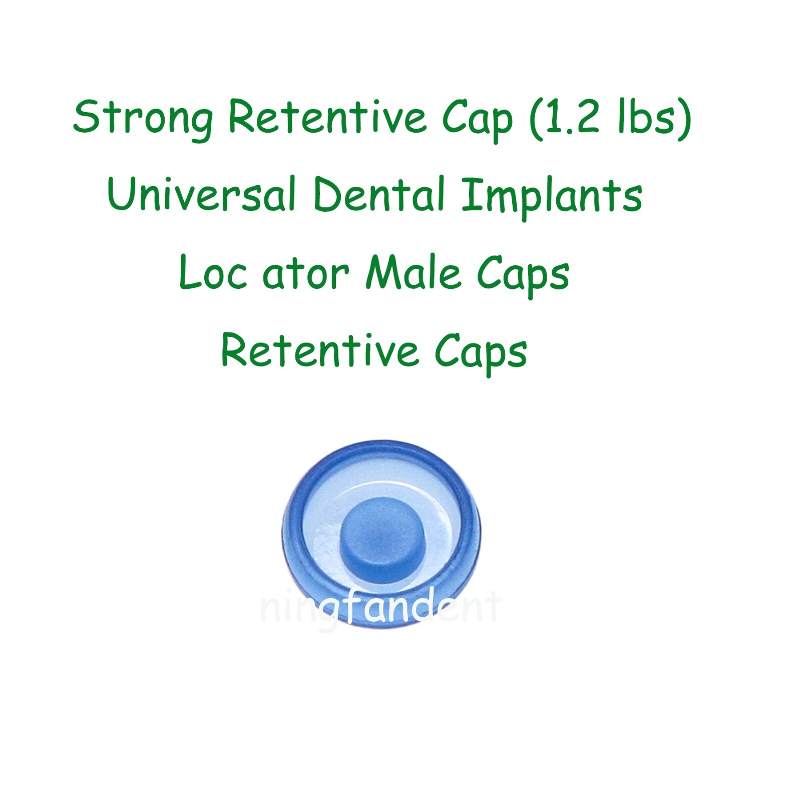 US Overdenture Retention Caps Inserts For Straight Tapered Locators connection