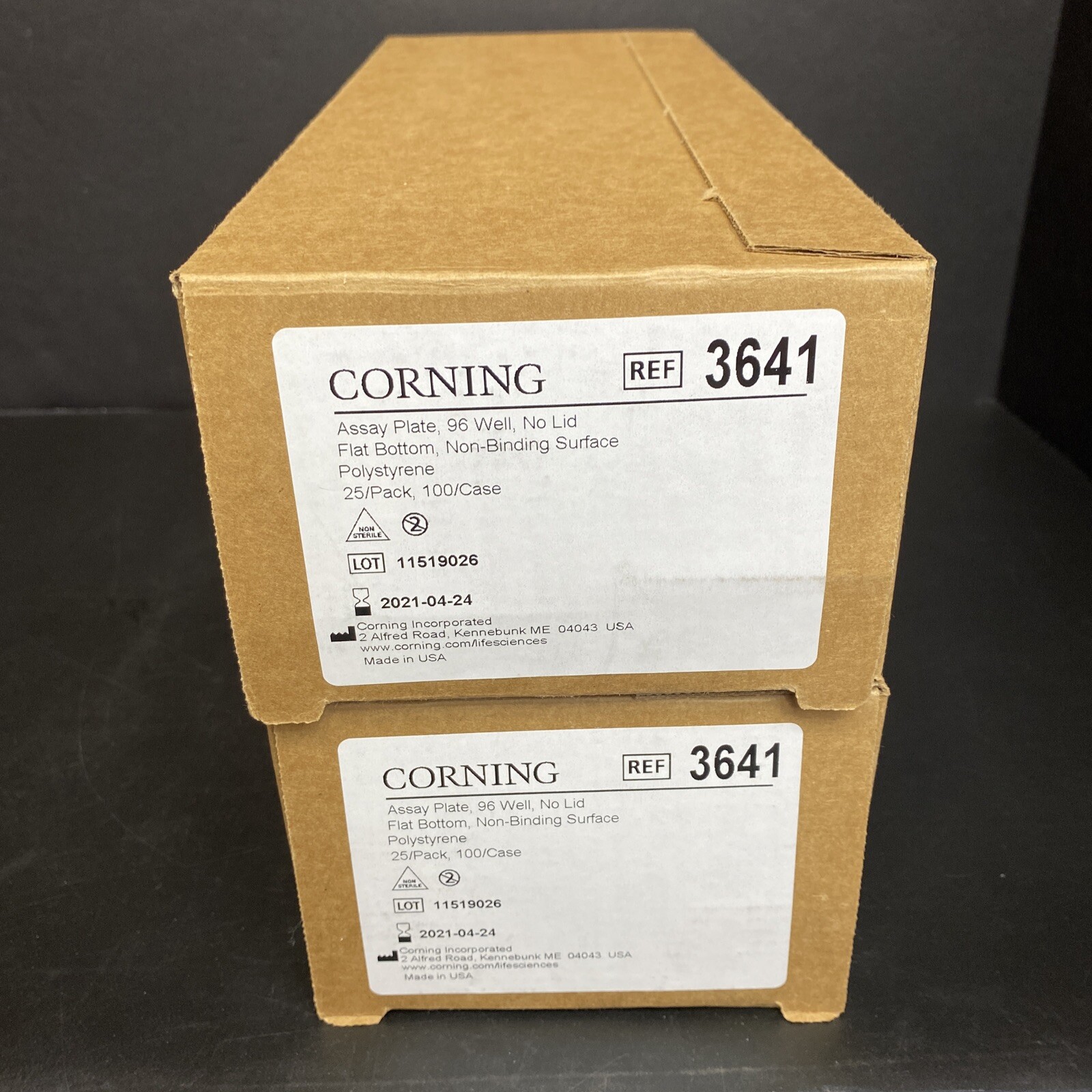 Corning Microplate 96 Well Flat Bottom 50 Plates