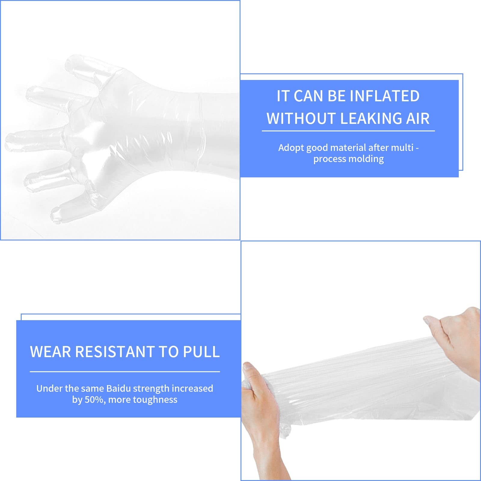 Disposable Dressing Gutting Gloves 35 Inch Shoulder Length Dressing Gloves