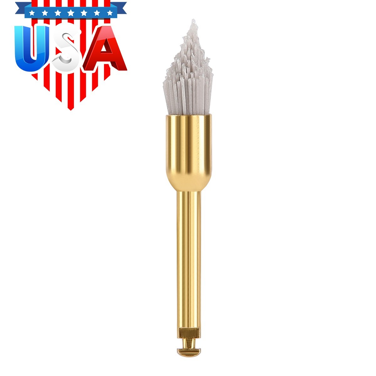 Dental Silicon Carbide Aluminium Oxide Polishing Prophy Brushes Sharp/Flat/Bowl