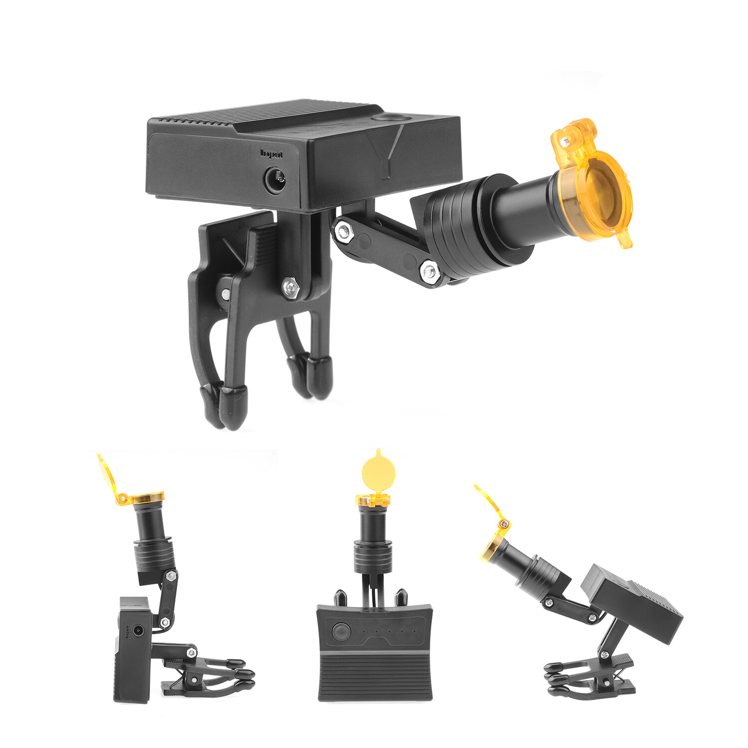 Dental 5W LED Wireless Headlight with Optical Filter for Loupe Magnifier HYG-TD1