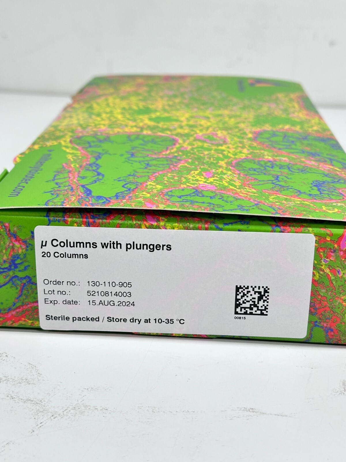 NEW MILTENYI BIOTEC 130-110-905 µ Columns w plungers 20 Columns Sterile Packaged