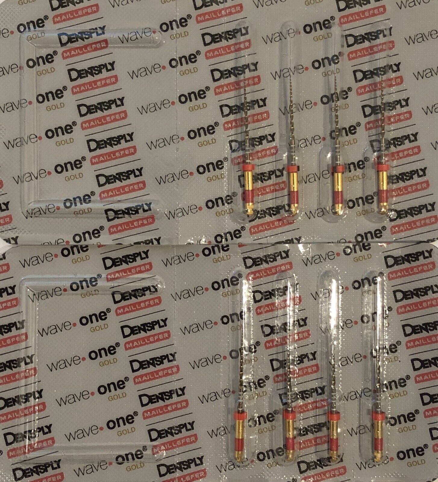 ORIGINAL WaveOne Gold Primary 25mm Endodontic Root Canal 6 Files. READ.