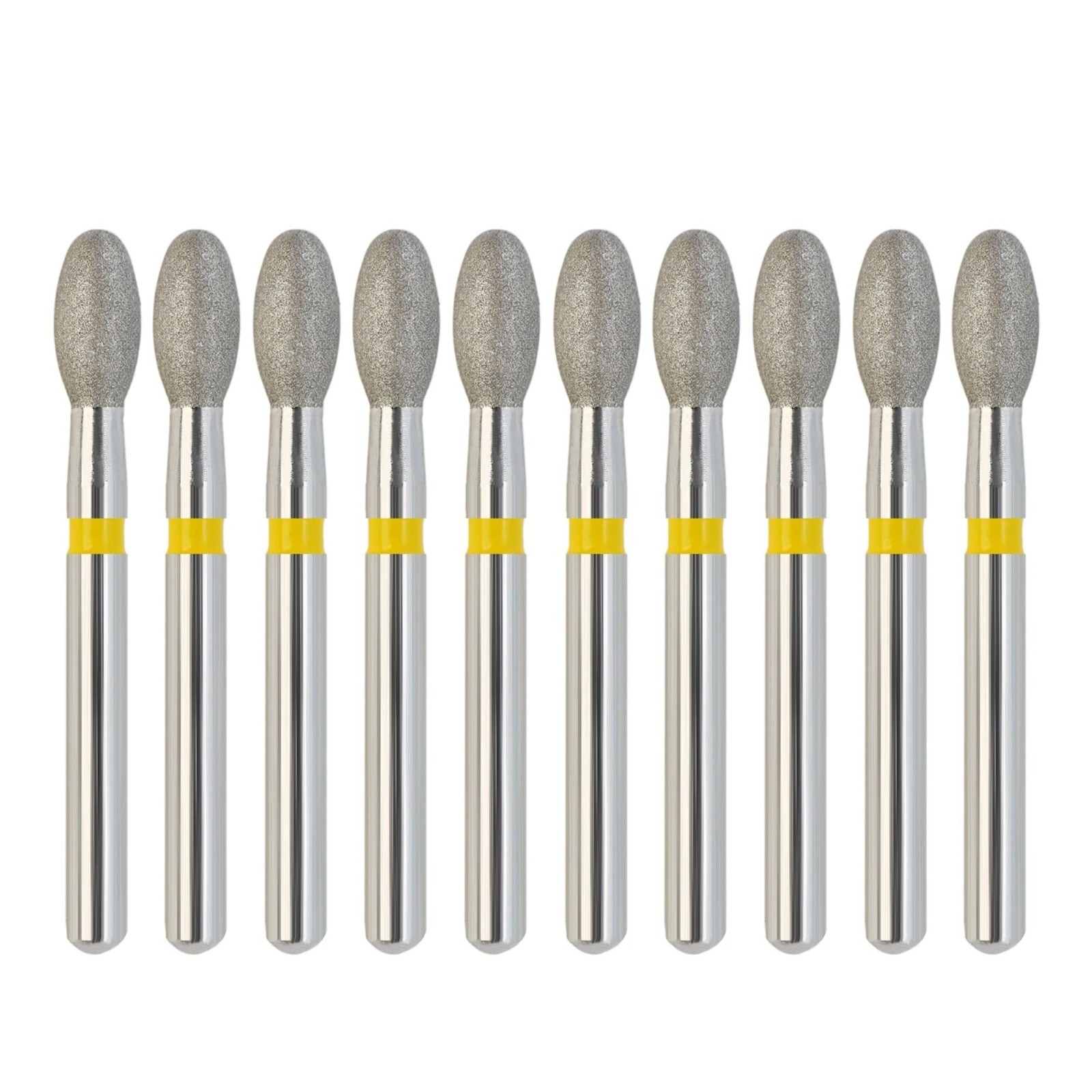 Dental Diamond Burs FG Egg Football 379/023F 379/023XF High Speed Friction Grip