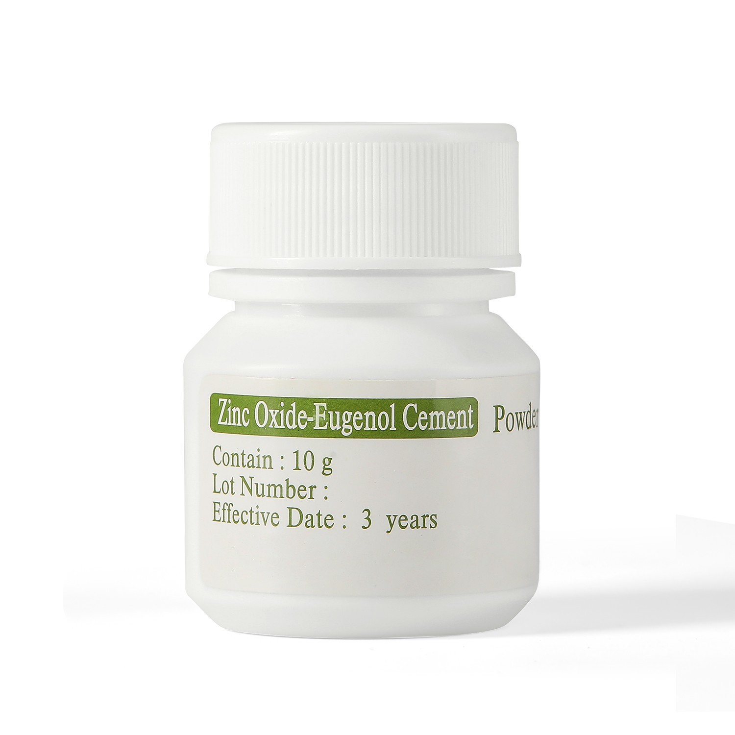 Dental Zinc Oxide Eugenol Cement Kit Self-Curing for Temporary Crowns & Bridges