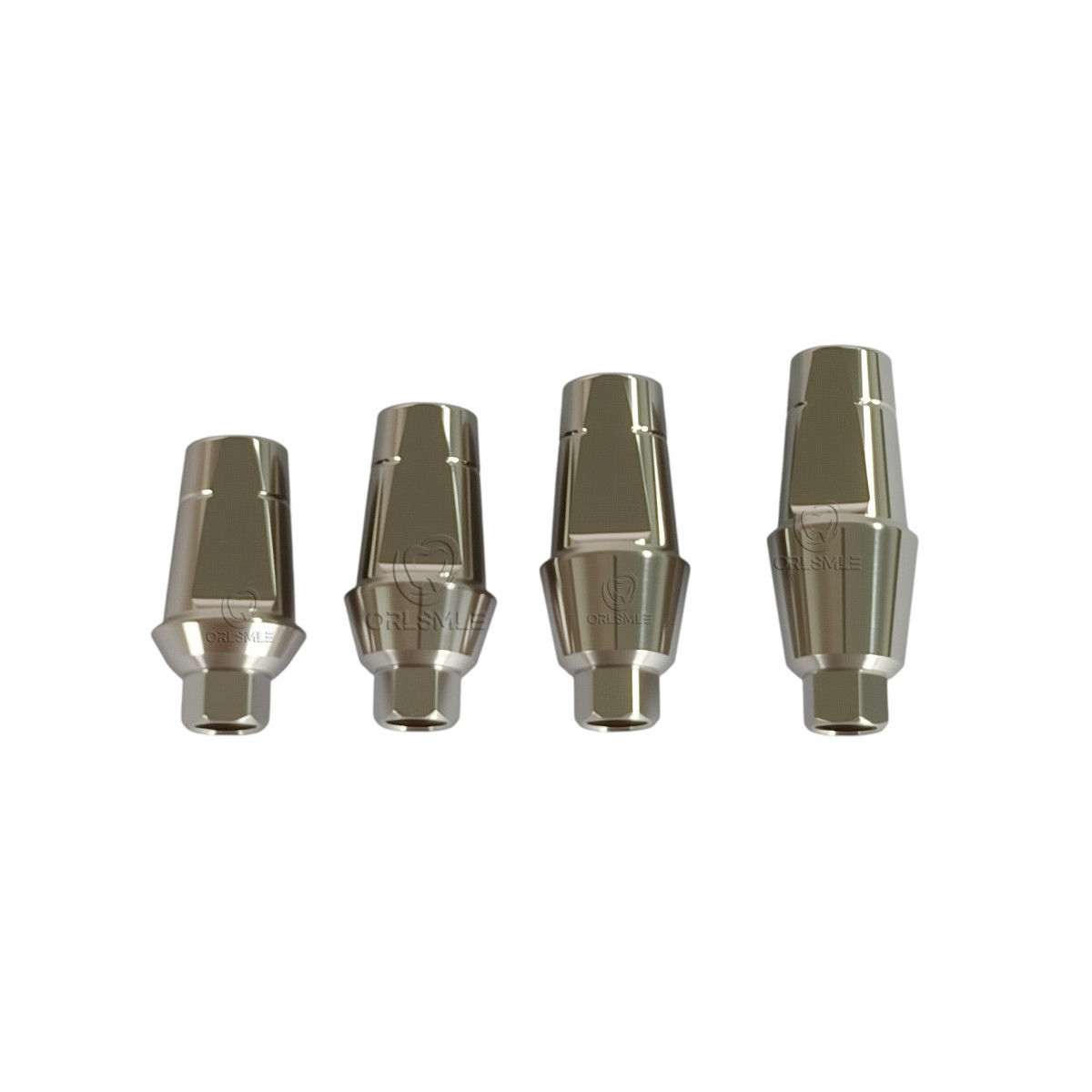 Zimmer TSV compatible Ti cemented abutment Straight abutment platform D4.8 D5.5