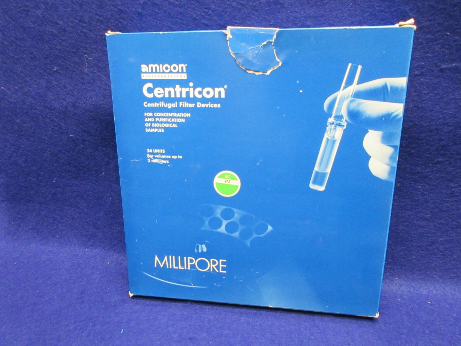 Amicon Millipore Centricon YM-3 Centrifugal Filter up to 2ml 3,000 MWCO 18 pcs