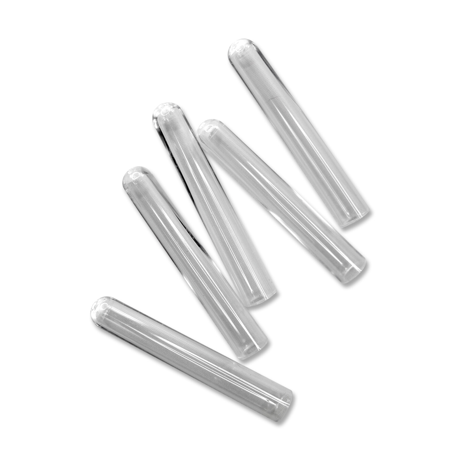 PRECISION IN CLEAR: 5ML POLYSTYRENE TEST TUBES RIMLESS, 12X75MM, EXP 07/2027