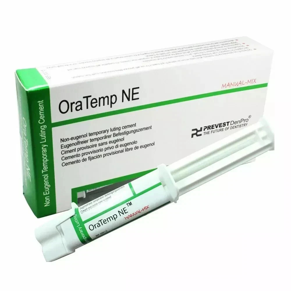 Prevest DenPro Oratemp NE Non Eugenol Cement Cartridge Base Catalyst 15gm FREE S