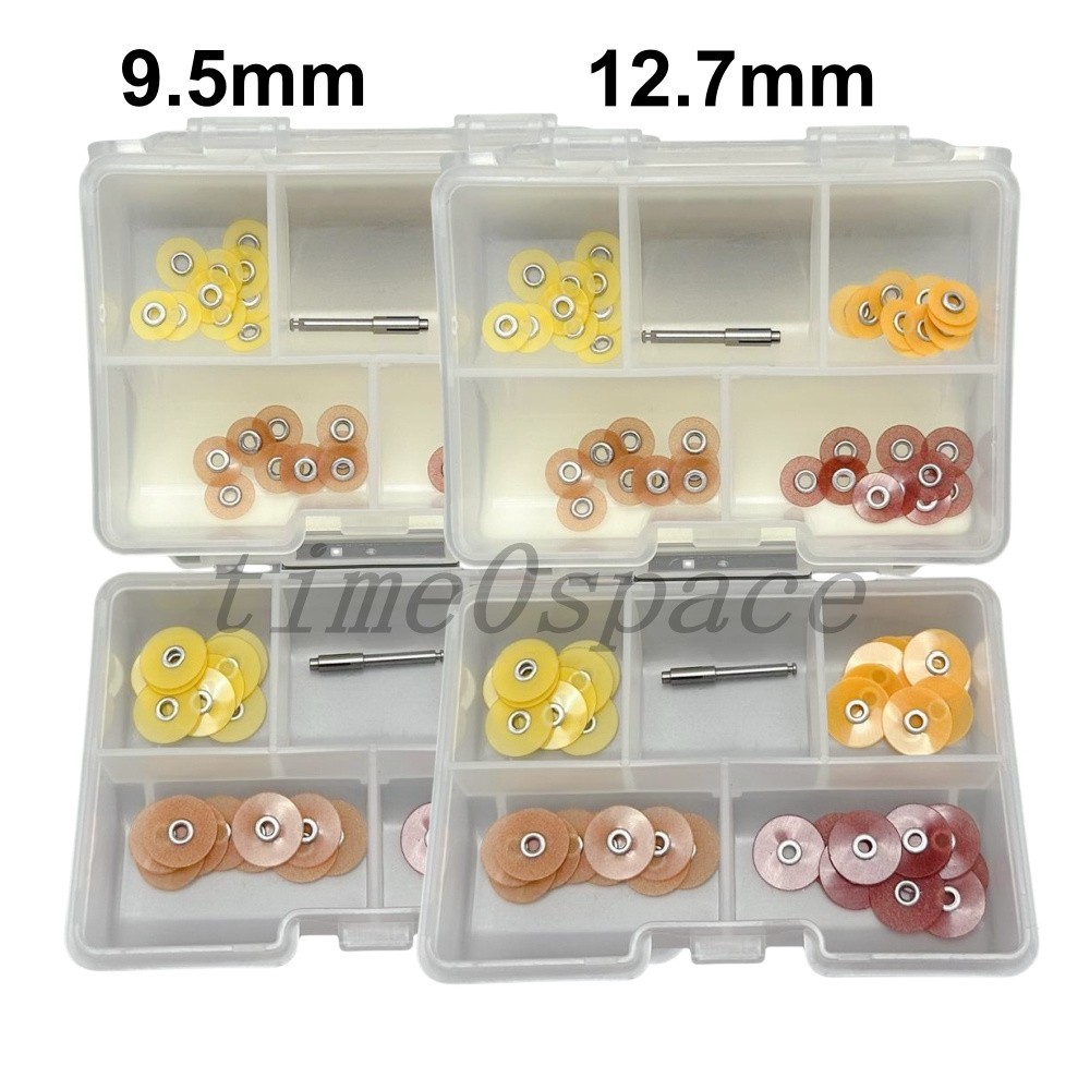 Dental Soflex Discs Composite Finishing Polishing Discs 9.5mm/12.7mm