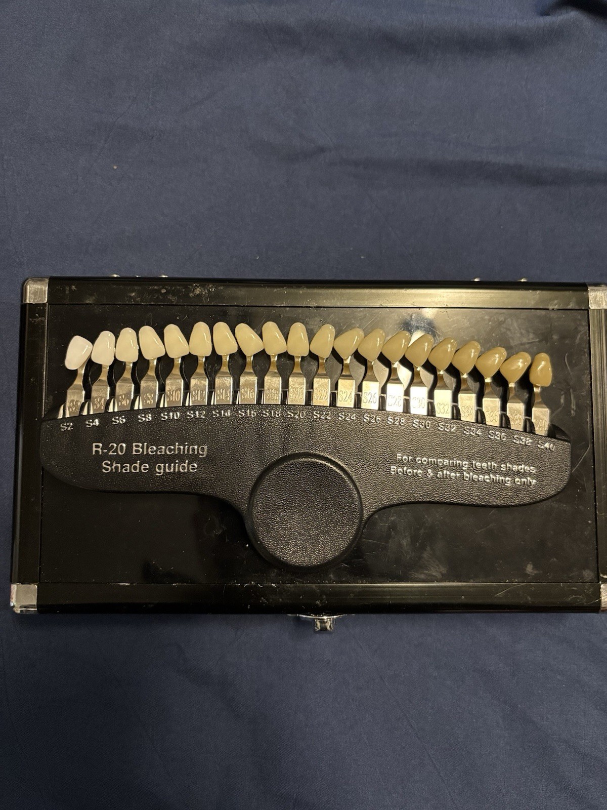 R-20 Bleaching Shade Guide Professional Teeth Whitening Shade Guide Only