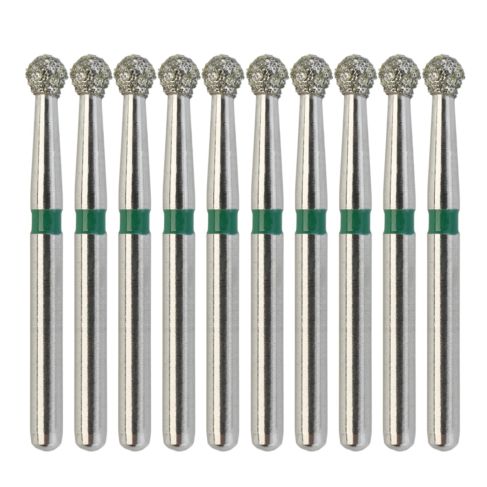 Multi-Use Dental Diamond Burs FG Round Ball Coarse Fine Friction Grip High Speed