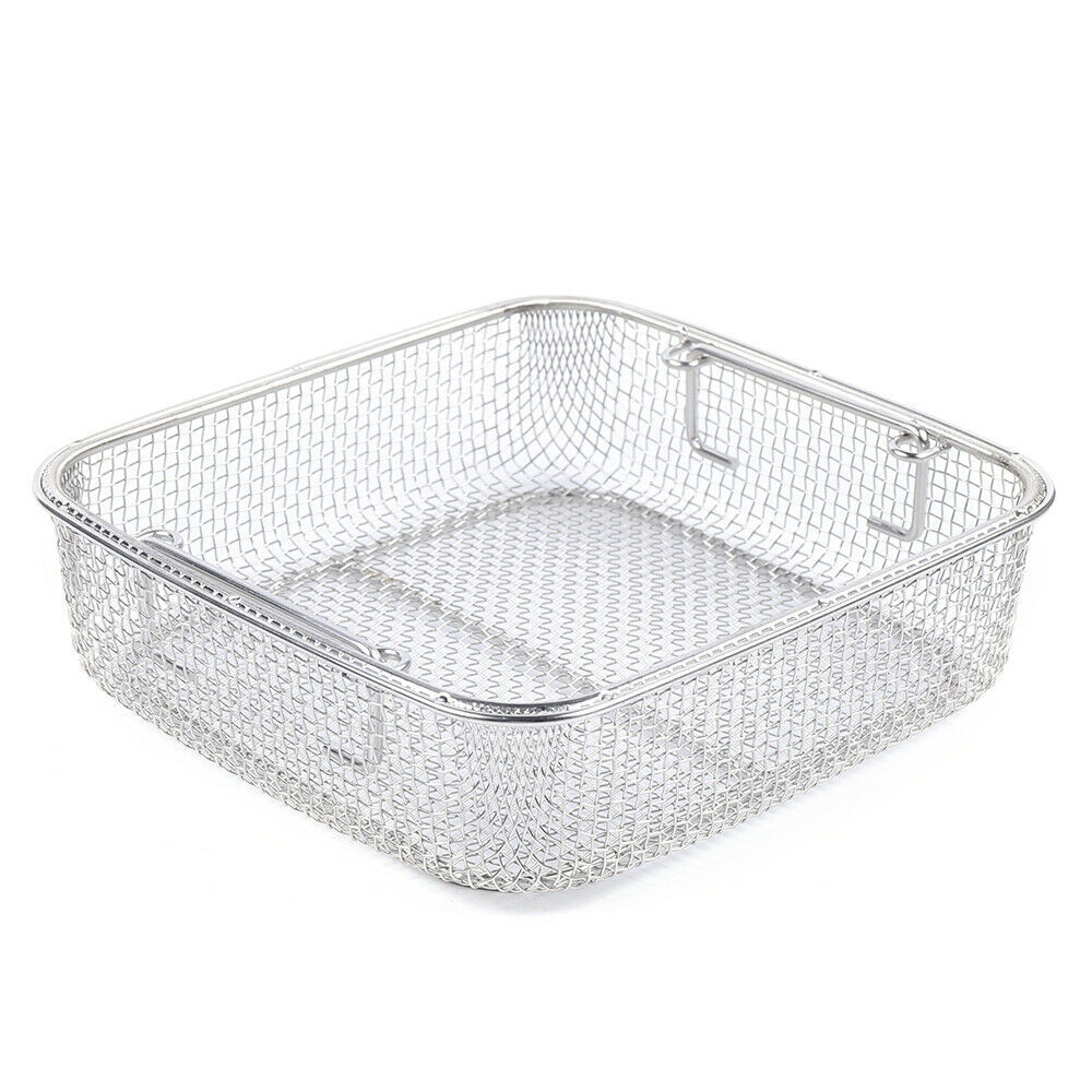 Mesh Tray Wire Basket Sterilization Cleaning Tray Surgical Holding Instruments