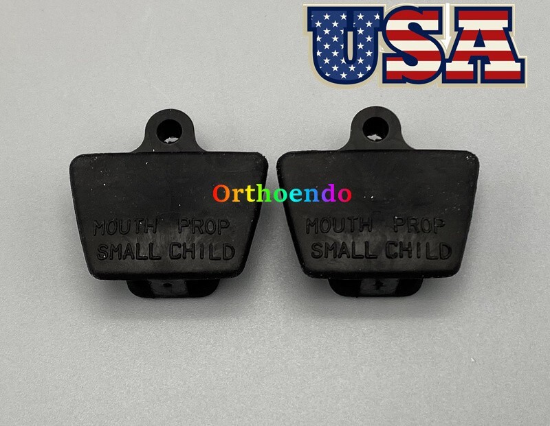 Dental Mouth Props Autoclavable Silicone Bite Block Adult Kid Latex Free 2Pcs